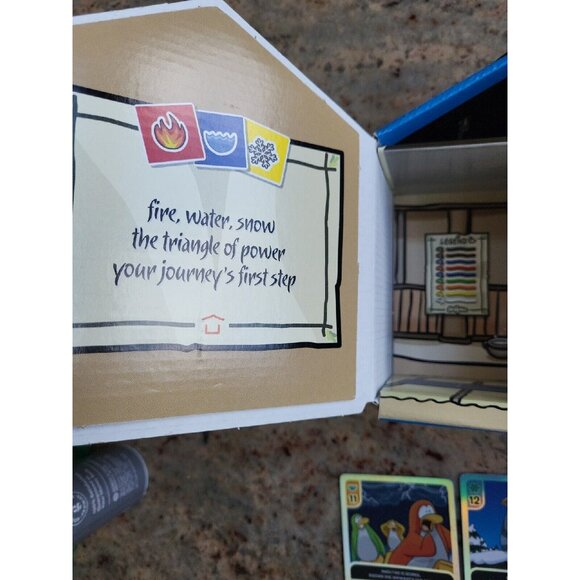 Disney Club Penguin Card Jitsu Lot Dojo Collectors Box Trading Card Game Topps - Picture 14 of 15